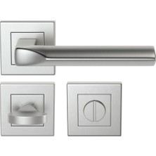 Condi Collection 1011K Saten Wc Paslanmaz Çelik Kapı Kolu