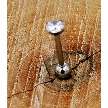 Monalisa Home Çelik Zirkon Taşlı Piercing