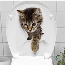 Hereveoyuncak Decohandy Klozet Etiketi Straay Cat