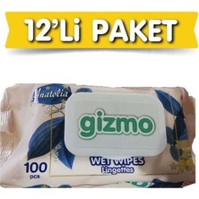 Gizmo Islak Mendil 100'LÜ x 12