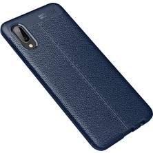 Mrs-  Samsung Galaxy A02 Kılıf Auto Focus Kapak - Lacivert -548484