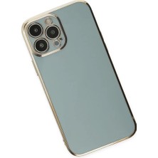 Mrs-  iPhone 14 Pro Kılıf Volet Silikon - Açık Yeşil -548484