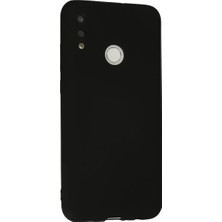 Mrs-  Huawei P Smart 2019 Kılıf Nano Içi Kadife Silikon - Siyah -548484