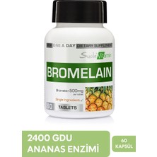 Suda Vitamin (Bromelain 500 Mg) Bromelain Içeren Tablet Takviye Edici Gıda 60 Tablet