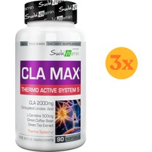 Suda Vitamin Cla Max Thermo Active System 5 90 Yumuşak Jel Kapsül - 3 Adet (Toplam 270 Kapsül)
