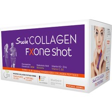 Suda Collagen fxone Shot Orange 40 ml 30 Shot - Dezenfektan Hediyeli (%72 Alkol)