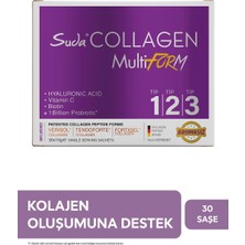 Suda Collagen Multiform Aromasız 30 Sase Türkiye Menşeli Kolajen Destekleyici Içerik
