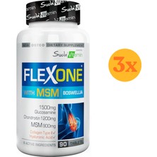 Suda Vitamin Flexone 90 Tablet - 3 Adet (Toplam 270 Tablet) - Dezenfektan Hediyeli (%72 Alkol)
