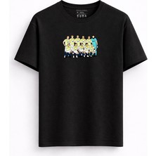 Rabona Fashion Sarı Lacivert 2008 Sevilla Zaferi T-Shirt