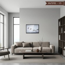 Akıllı Kağıt Cam Görünümlü Yapışkanlı Tablo Hayvan (Model- 15)