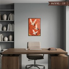 Akıllı Kağıt Cam Görünümlü Yapışkanlı Tablo Hayvan (Model- 19)