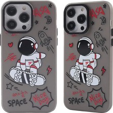 Mrs-  iPhone 13 Pro Max Kılıf  Desenli Kapak -  Siyah - 1 -548484