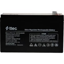 12 Volt 7 Amper Ttec Akü