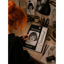 Dream Art Galery Sketchbook,eskiz Defteri, Çizim Defteri,a4