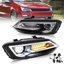 Vw Polo 6c 2015-2016-2017 Audi Dizayn Ledli Ön Far