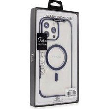 Mrs-  iPhone 14 Pro Max Hilton Magsafe Kapak - Derin Mor -548484