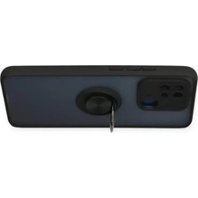 Mrs-  Xiaomi Poco C40 Kılıf Montreal Yüzüklü Silikon Kapak - Siyah -548484