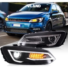 Volksvagen Polo 6c 2015-2016-2017 Audi Dizayn Ledli Ön Far