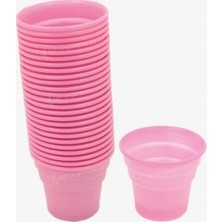 Borapack Plastik Bardak 25 Adet Pembe
