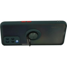 Mrs-  Oppo A54 4g Kılıf Montreal Yüzüklü Silikon Kapak - Yeşil -548484