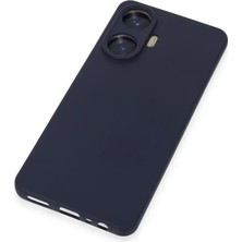 Mrs-  Realme C55 Kılıf Nano Içi Kadife Silikon - Mor -548484
