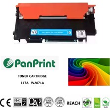 PanPrint Hp Color Laser Mfp 179FNW Chipli Mavi Muadil Toner (W2071A / 117A)