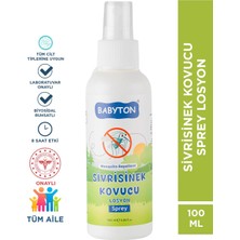 Babyton Sivrisinek Kovucu Losyon Sprey 100 ml