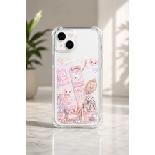 Powerfox Iphone 15/14 Uyumlu Cute Telefon Baskılı Sevimli Telefon Kılıfı MK01A