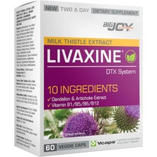 Suda Vitamin Milk Thistle Extract Livaxine 60 Kapsül - Dezenfektan Hediyeli (%72 Alkol)
