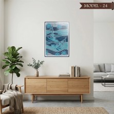 Akıllı Kağıt Cam Görünümlü Yapışkanlı Tablo Hayvan (Model- 24)