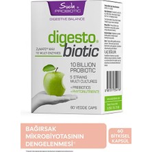 Suda Probiotic® Digestobiotic ®/probiyotik Mikroorganizma Içeren 60 Kapsül Takviye Edici Gıda