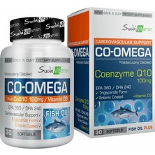 Suda Vitamin Co-Omega Koenzim Q10 30 Yumuşak Kapsül