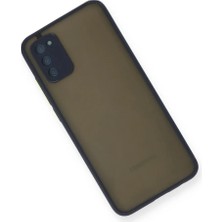 Mrs-  Samsung Galaxy A02S Kılıf Montreal Silikon Kapak - Lacivert -548484