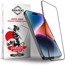 Grafent Samurai Serisi iPhone 15 Plus Ekran Koruyucu
