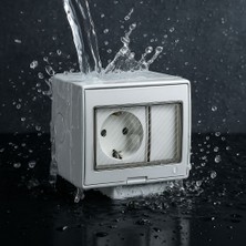 Nexo Su Geçirmez Priz Anahtar(Ip 55)