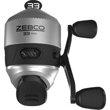 Zebco 33 Spincast Olta Makarası, Değiştirilebilir Sağ Veya Sol Elle Çekme, Yerleşik Isırma Uyarısı, Tamamen Metal Dişliler, Zebco Cajun Misina ile Önceden Sarılmış