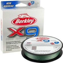 Berkley X9 Örgülü Misina, Tuzlu Su ve Tatlı Su Balıkçılığı Için 9 Kat Örgülü Misina