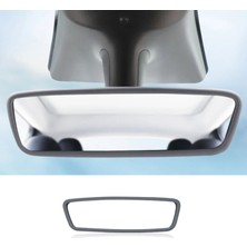 Oled Garaj Tesla Model Y Legacy ve Juniper Için Uyumlu Iç Dikiz Aynası Silikon Çerçeve Gri