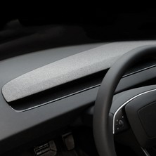 Oled Garaj Tesla Model Y Juniper Için Uyumlu Göğüs Havalandırma  Alanı Kaplama 2 Parça Parlak Karbon