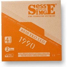 Simge Sensörlü Acil Kitli Ledli Tavan Armatürü