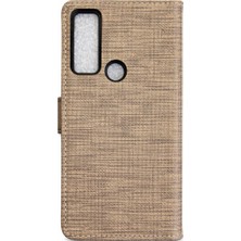 MobaxAksesuar Tcl 20 Se Kılıf Deri Deluxe Cüzdanlı Kapaklı Case