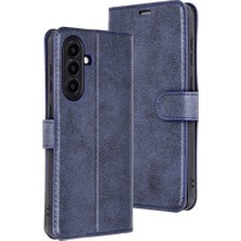 MobaxAksesuar Samsung Galaxy A36 Kılıf Deri Deluxe Cüzdanlı Kapaklı Case