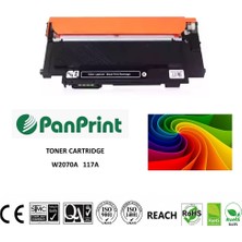 PanPrint Hp Color Laser Mfp 179FWG Chipli Siyah Muadil Toner (W2070A /117A)