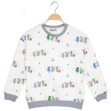 Alg ERKEK ÇOCUK SUPER HERO BASKILI SWEATSHIRT