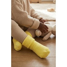 Bony Socks Bebek Havlu Soket Çorap Sarı