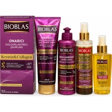 Bioblas Bıoblas Keratn & Collagen Onarıcı Dolgunlaştırıcı Bakım Seti