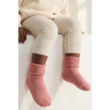 Bony Socks Bebek Havlu Soket Çorap Koyu Pembe