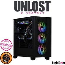 Tebilon Unlost X-Amd Ryzen 7800X3D-GIGABYTE Radeon Rx 9070 Xt Gamıng Oc 16GB-GIGABYTE B840M D2H-16GB-1TB Ssd-Oem Paket