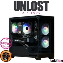 Tebilon Unlost X-Amd Ryzen 7600-MSI Geforce Rtx 5070 12GB-MSI Pro B840M B-16GB-MSI M450 1tb SSD -Oem Paket