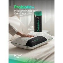 Elow Probiotic+ Tombul Visco Yastık, 60 x 40 x 15